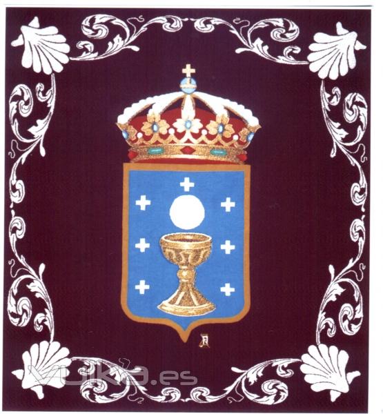 Escudo de Galicia.-Propiedad del Concello de Ponteareas