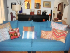 Decorar con sinfin de cojines 1