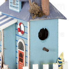 Macetas y jardin casita pajaros madera playa surf 2 - la llimona home