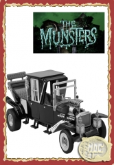 La familia monster vehiculo 1/15 munster koach black & white 35cm