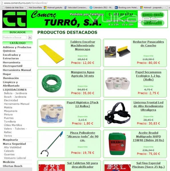 Tienda Online Comerç Turró, S.A.