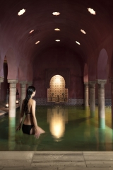 Sala templada hammam al andalus granada