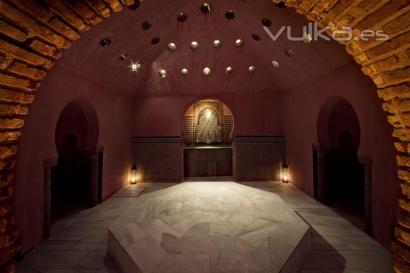 Sala Piedra Caliente Hammam Al Andalus Granada