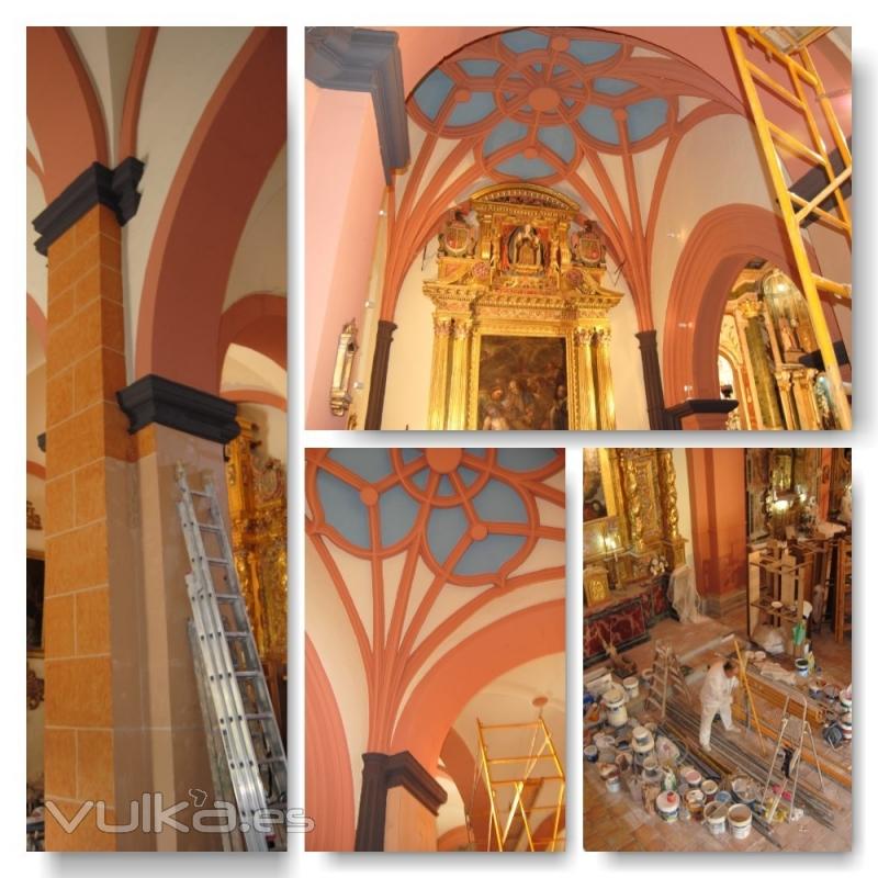 pintura iglesia