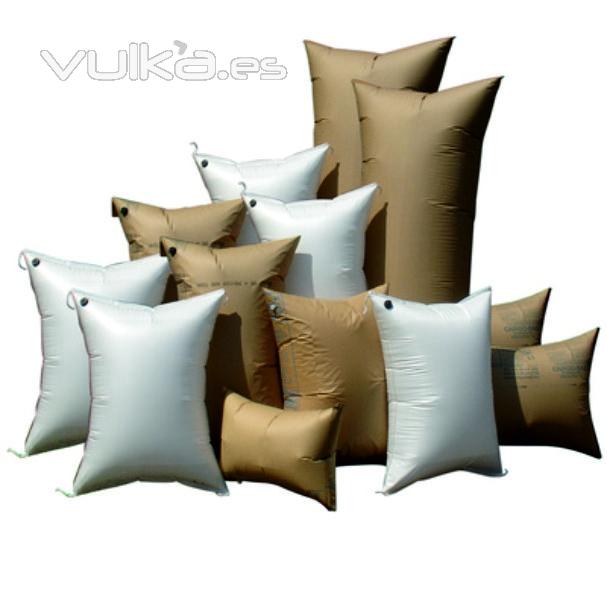 BOLSAS HINCHABLES  AIRBAG DE PAPEL Y RAFIA.