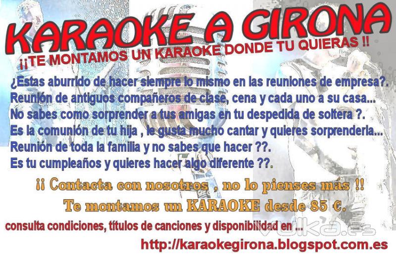 KARAOKE A GIRONA