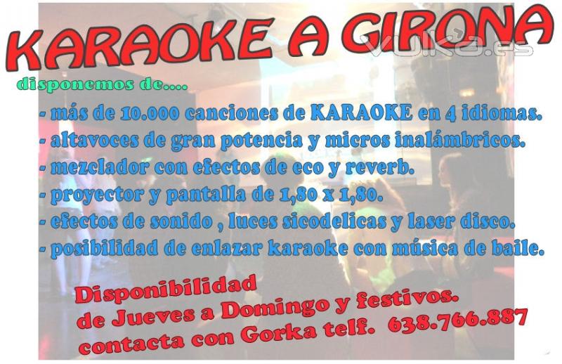 KARAOKE A GIRONA