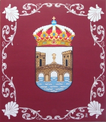 Escudo provincia de pontevedra. propiedad del concello de ponteareas