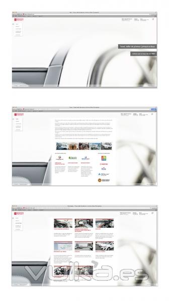 Desarrollo página web taller Toset Planxisteria i Pintura