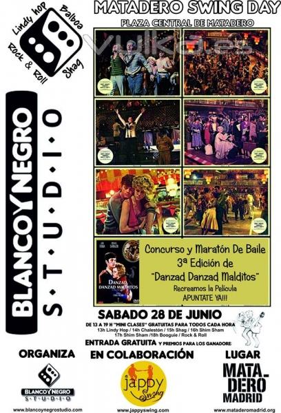 3º Edición de Danzad , Danzad, Malditos 2014. Matadero swing Day. Matadero de Madrid