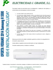 Promocion aire acondicionado verano 2014