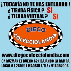 La mejor tienda de scalextric,slot de madrid,espaa. www.diegocolecciolandia.com . coches scalextric