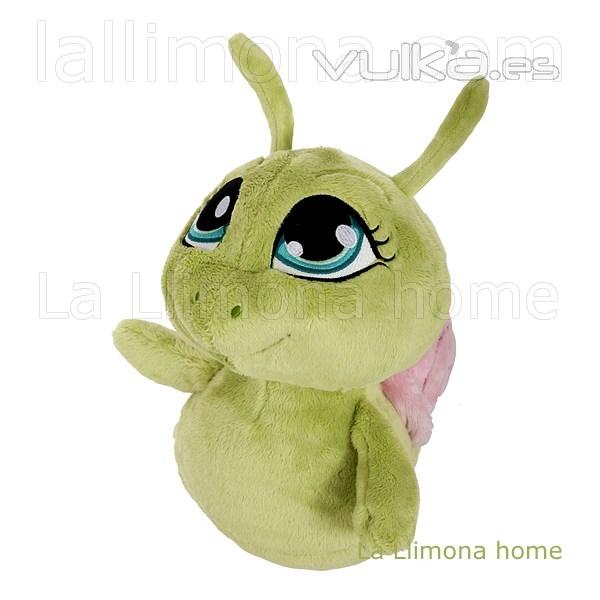 Nici peluches y complementos. Nici caracol verde peluche 29 1 - La Llimona home