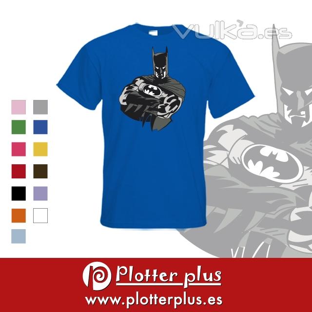 Camiseta de Batman, disponible en Plotterplus y en nuestra tienda online.