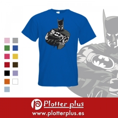 Camiseta de batman, disponible en plotterplus y en nuestra tienda online.