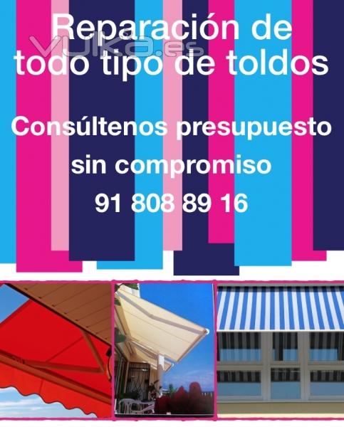 Instalacin y Reparacin de Toldos