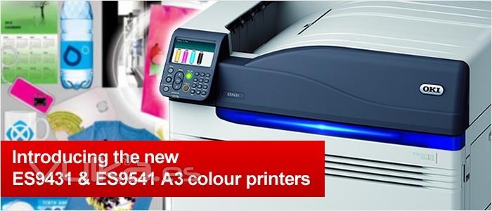 Nuevo concepto de impresión oki con la c931/es9431/es9531 5 colores.