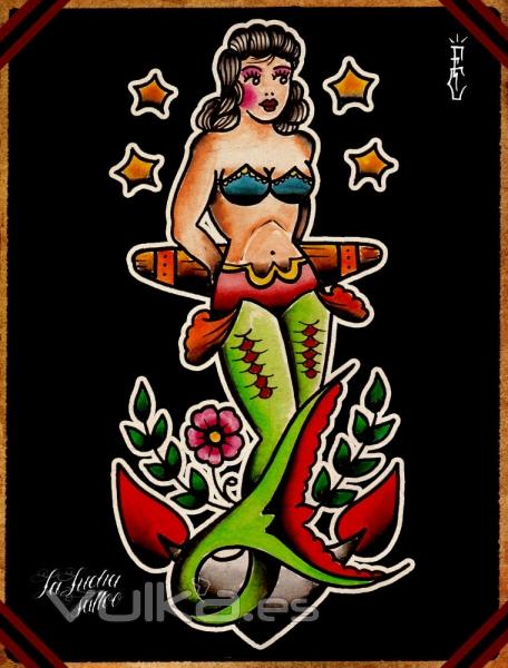 sirena,mar,vacaciones,almerimar,el ejido,la lucha tattoo,laluchatattoo,tatuajesejido,tattooalmeria,