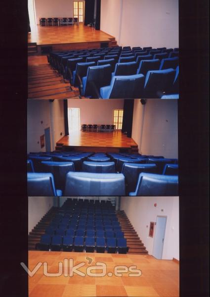 Teatro Municipal en Selva-pavimento y escenario