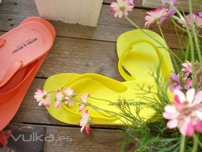 CHANCLAS HENRY & HENRY DE DISEÑO ITALIANO EN ZAP ZAP