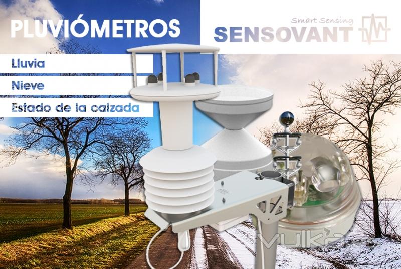 Pluviometros, sensores de lluvia    SENSOVANT