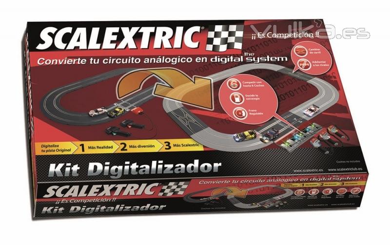 accesorios de scalextric kit digitalizador de circuitos scalextric digital system