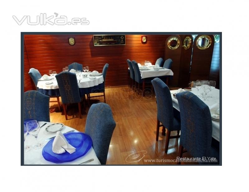 Restaurante El Yate. Comedor