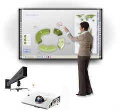 Pizarra interactiva tactil - ideal para salas de juntas, academias, autoescuelas