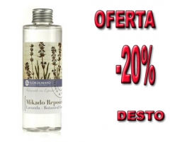Ambientador recambio de mikado , flor de mayo, 20% desto