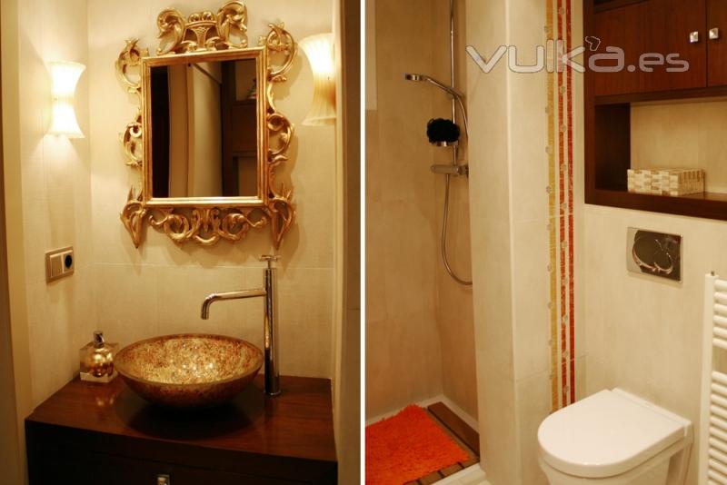 Detalle baño. Vivienda MM