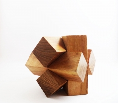 Puzzle de madera nudo