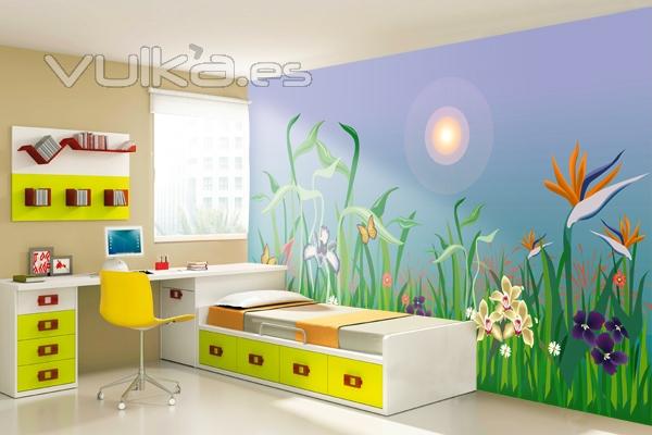 Fotomural Dormitorio Infantil