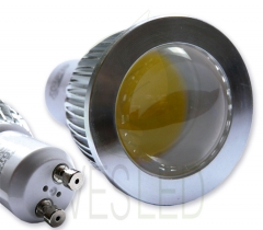 Lámpara dicróica de 5W LED GU10 sustituye halógena de 50W