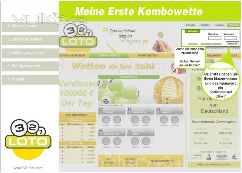 Lernen sie wie zu einfach wetten zur Lotto Gewinnummern in fnf Lndern 