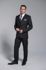 Traje luxury vitale barberis canonico en lana y mohair