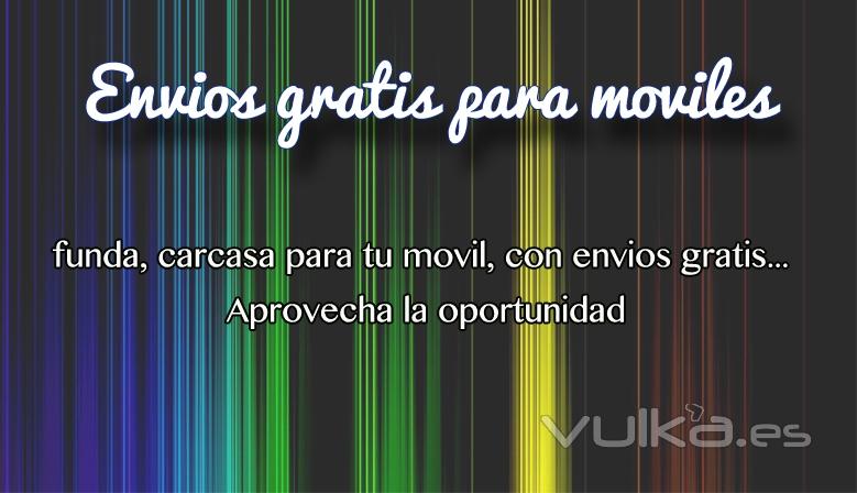 Accesorios para mviles, ademas de un apartado con gastos de envos incluidos