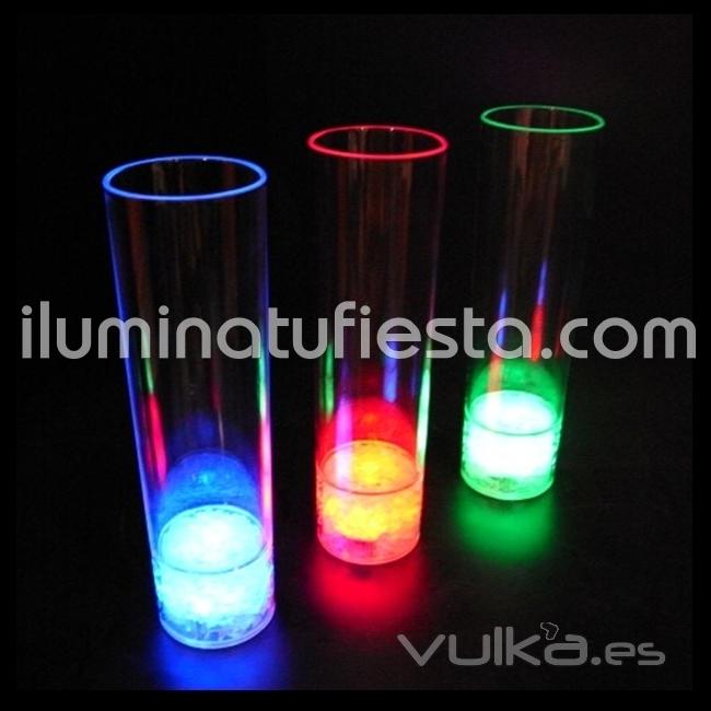 vaso led luminoso