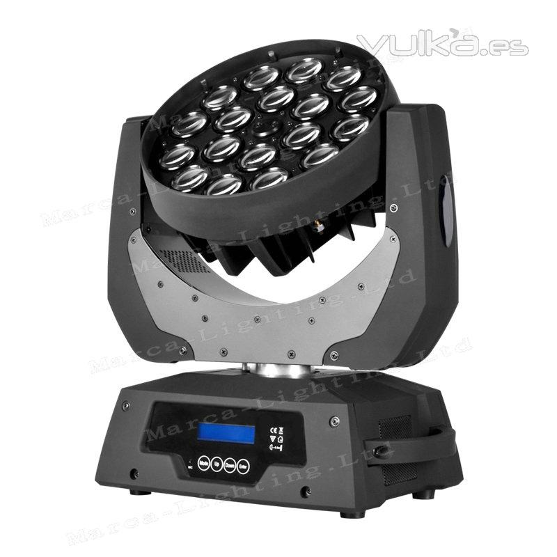 18x10w LED Cabezas moviles 