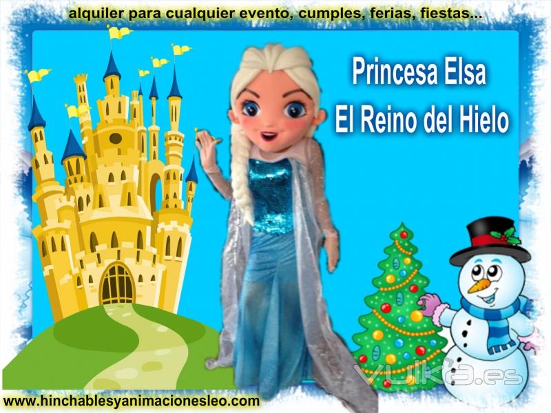 Princesa Elsa de la peli, El reino del Hielo