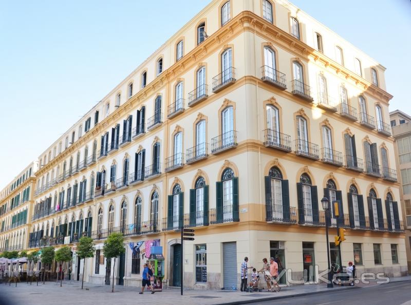 Rehabiltación de edificio en Plaza de la Merced de Málaga