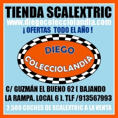 Tienda,scalextric,madrid,barcelona,gerona. www.diegocolecciolandia.com .coches,scalextric,slot,