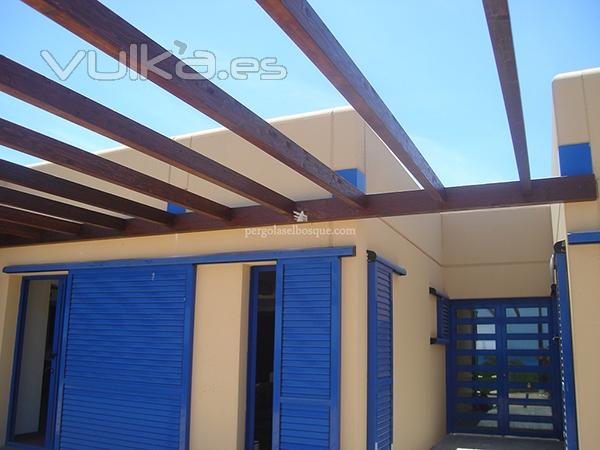 PERGOLA AL AIRE