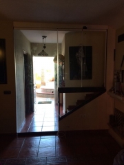 Cortina de cristal para interior. Mijas