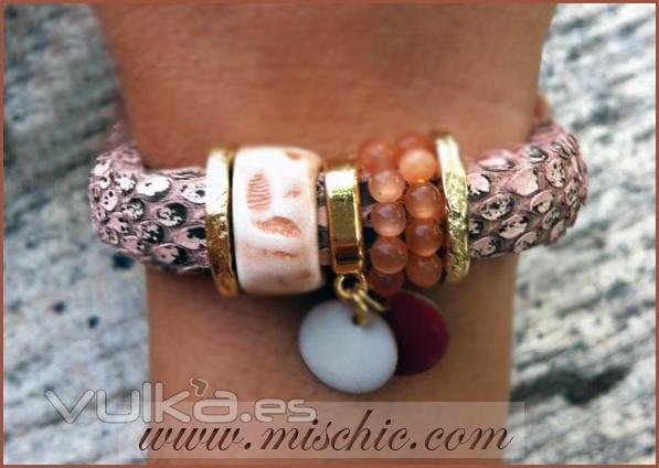 Pulsera piel piton