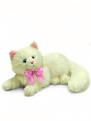Gato blanco peluche