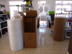 Venta de todo tipo de embalajes para mudanza