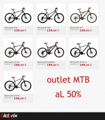 Outlet bicicletas mtb | montaa