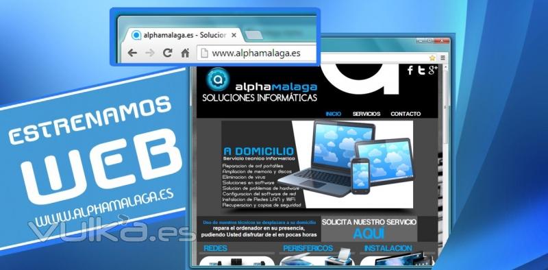 Alpha Mlaga nueva web actualizamos