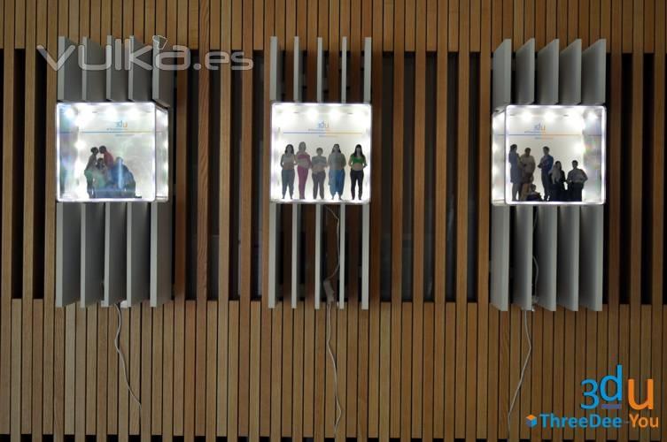 Exposicin de esculturas 3d ThreeDee-You Foto-Escultura 3d-u - Hotel Silken Puerta Amrica Madrid