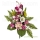 Todos los Santos. Ramo artificial flores rosas orqudeas cereza con hojas 50 3 - La Llimona home